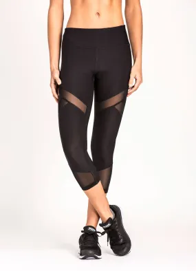 Vortex Mesh Contour Strip Capris